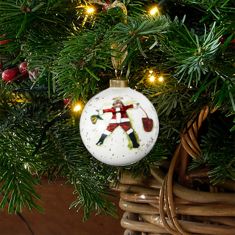 Spode - Kit Kemp - Doodles - Christmas - Bauble - Best in Snow
