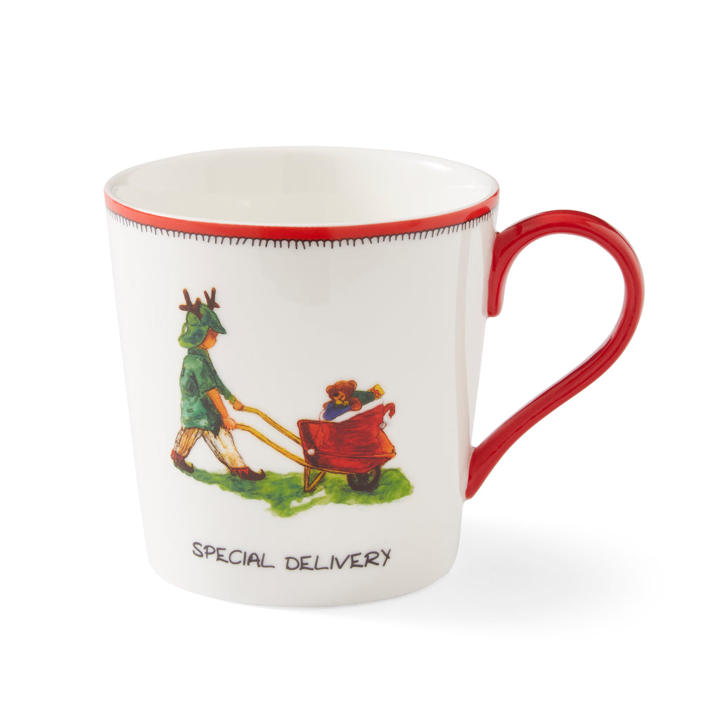 Spode - Kit Kemp - Doodles - Christmas - Mug - Special Delivery