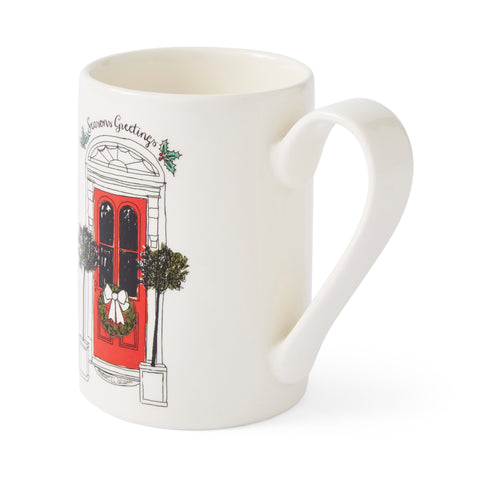 Portmeirion - Mug Meirion - Tall Mug - Christmas Door