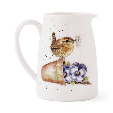 NEW - Wrendale - Mini Posy Jug - Wren - ORDER NOW FOR AUGUST DELIVERY