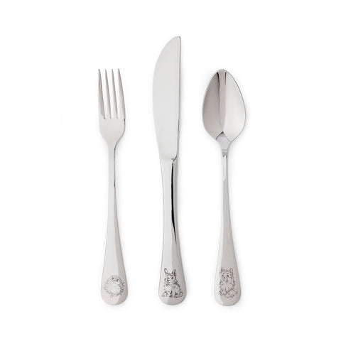 NEW - Wrendale - Little Wren Baby Collection - 3 Piece Cutlery Set