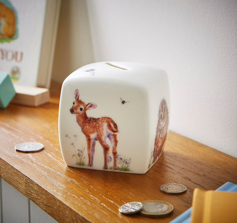 NEW - Wrendale - Little Wren Baby Collection - Ceramic Money Box