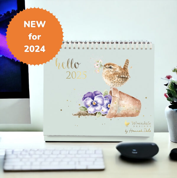 NEW Wrendale Desk Calendar 2025 HOUSE OF PORTMEIRION
