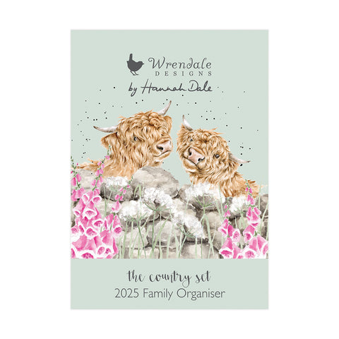 NEW - Wrendale - Family Organiser Calendar - 2025