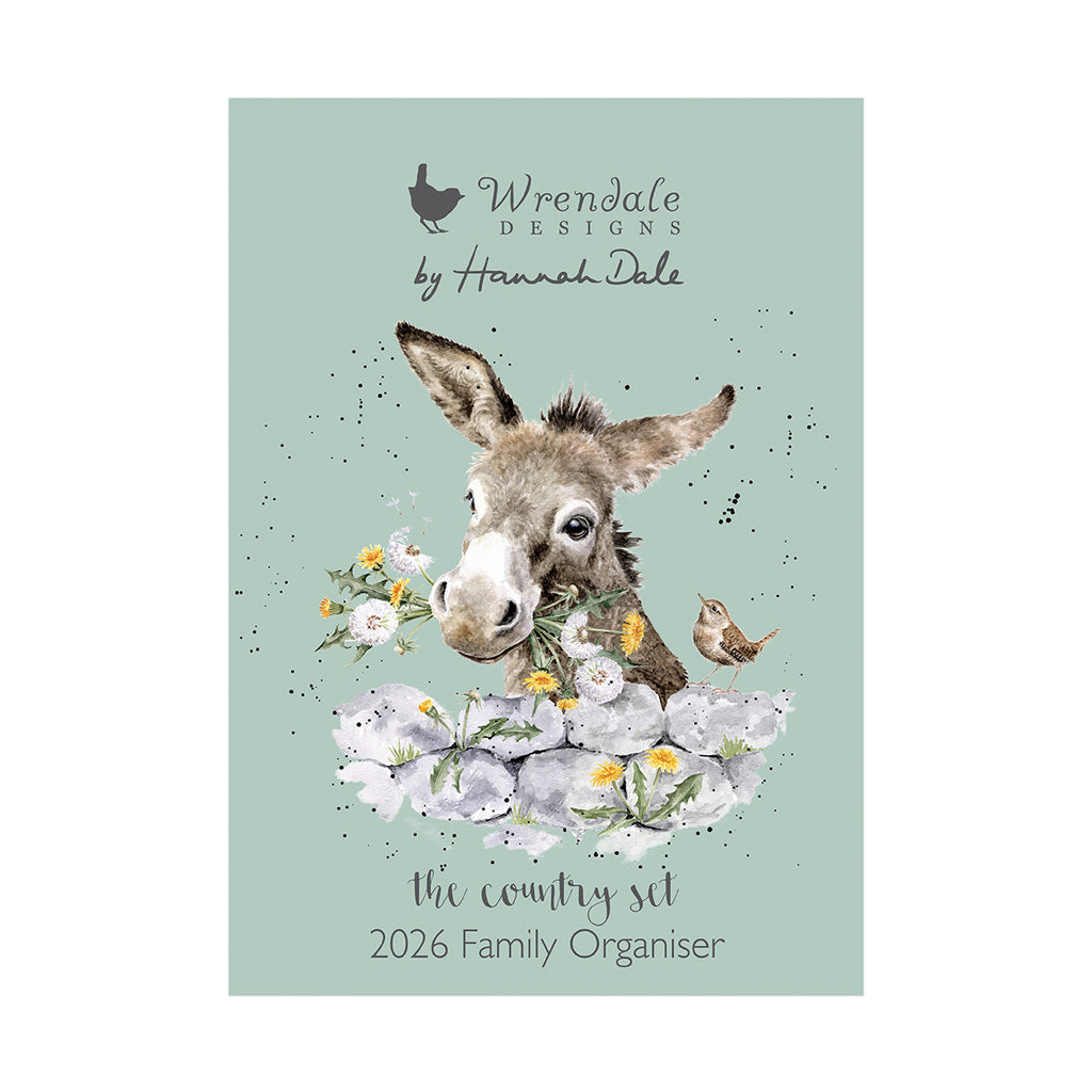 NEW - Wrendale - Family Organiser Calendar - 2026