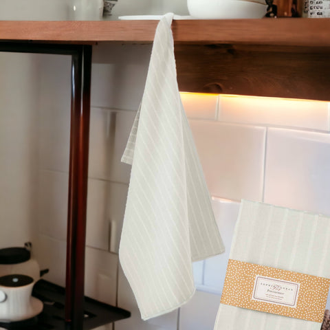 Sophie Conran -  High Quality Stripe Tea Towel  - Set of 2