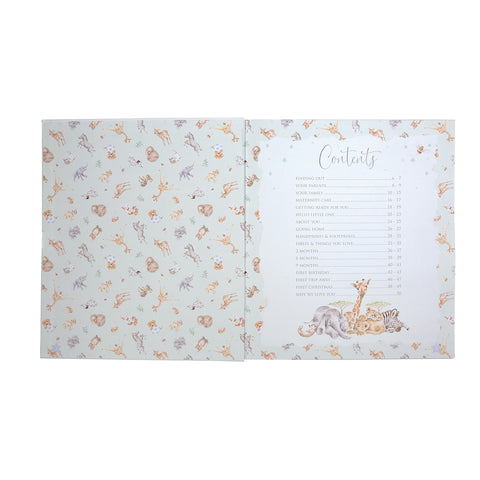 NEW - Wrendale - Little Wren Baby Collection - Baby Record Book  - ORDER NOW FOR MID AUGUST DELIVERY