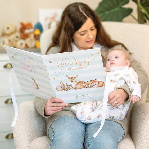 NEW - Wrendale - Little Wren Baby Collection - Baby Record Book  - ORDER NOW FOR MID AUGUST DELIVERY