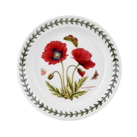 Botanic Garden Salad / Dessert Plate 21.5cm / 8.5" - Poppy