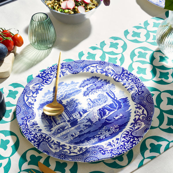 Spode - Blue Italian - Extra Large Buffet Plate - 32cm / 12.5