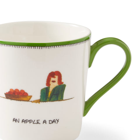 Spode - Kit Kemp - Doodles - Mug - Apple a Day