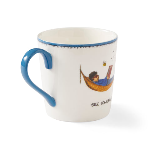 Spode - Kit Kemp - Doodles - Mug - Bee Yourself