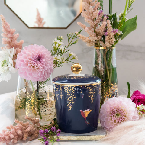 Sara Miller Candle Jar - Amber Orchid & Lotus Blossom