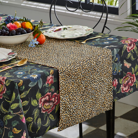 NEW - Spode - Creatures of Curiosity - Table Runner - Leopard