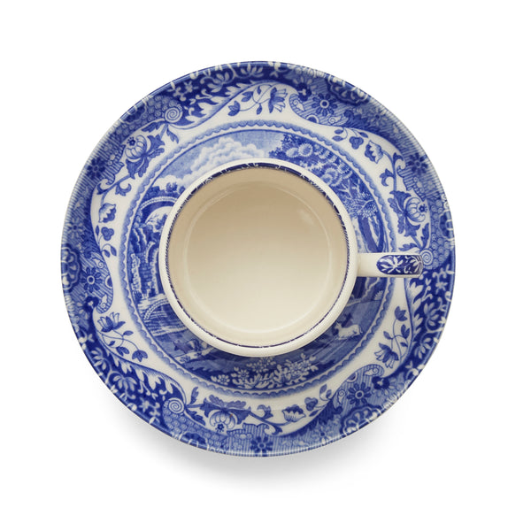 Spode Blue Italian Espresso Coffee Cup Saucer – HOUSE OF