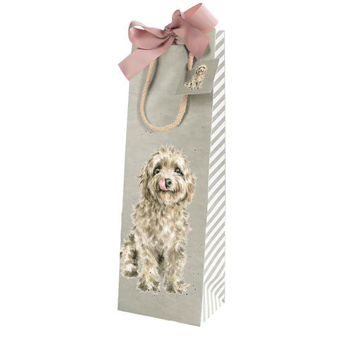 Wrendale - Gift Bag - Bottle Bag - Labradoodle - Dog