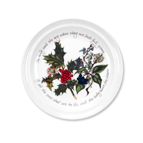 The Holly & the Ivy Side Plate 18.5cm / 7.25"