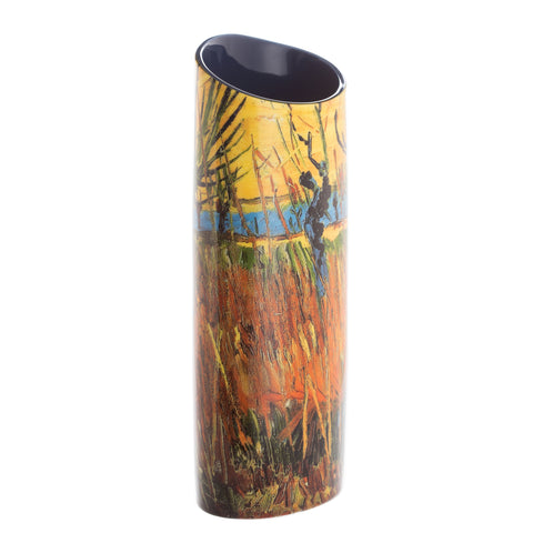 John Beswick - Art Vase - Van Gogh Willows at Sunset