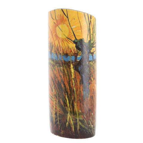 John Beswick - Art Vase - Van Gogh Willows at Sunset