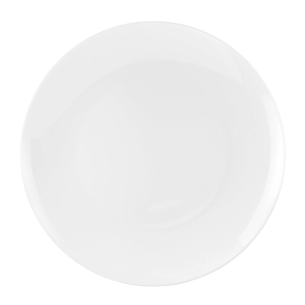Royal Worcester Serendipity Coupe Dinner Plate 27cm / 10.5" - White