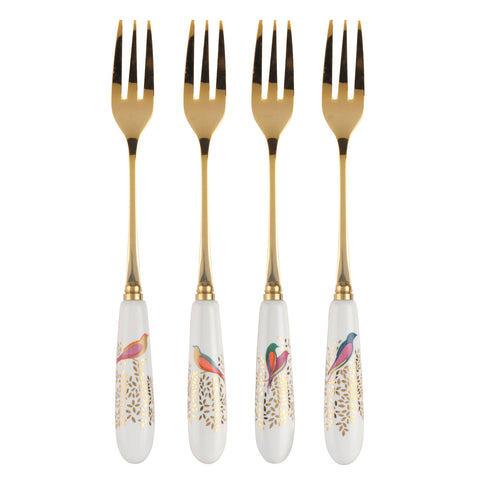 Sara Miller - Chelsea Collection - Set of 4 Pastry Forks