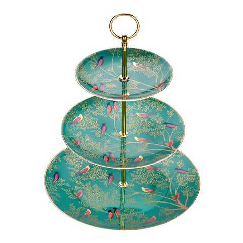 Sara Miller 3 Tier Cake Stand Chelsea Collection