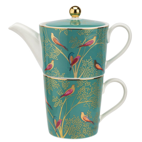 Sara Miller Tea for One Chelsea Collection Green