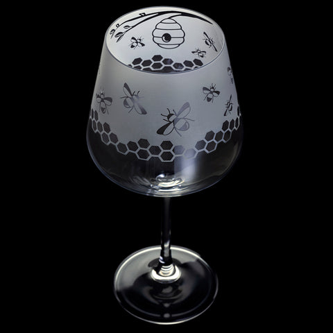 Dartington Crystal - Aspect - Gin Copa / Wine Glass - Bees