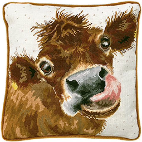 Bothy Threads - Wrendale - Tapestry Kit - Moo - Cow