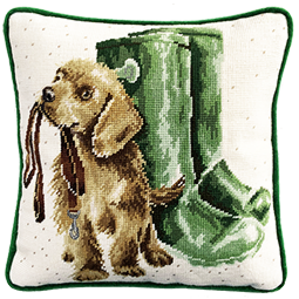 Bothy Threads - Wrendale - Tapestry Kit - Hopeful - Puppy