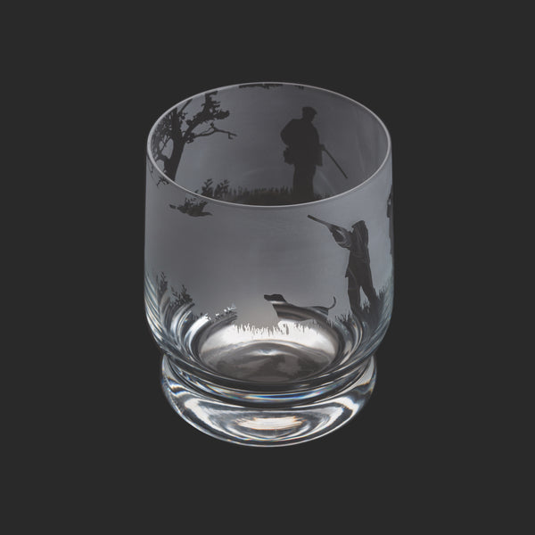 Dartington Crystal Aspect Music Scene Tumbler, bicchiere singolo, 100 mm, 350 ml, una scena musicale è avvolta intorno al bordo del bicchiere, lavabile in lavastoviglie, idea regalo perfetta