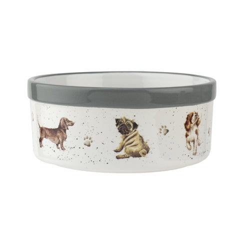 Wrendale - Ceramic Dog Bowl  15.4cm / 6"