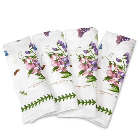 Botanic Garden Cotton Napkins Pack of 4