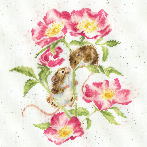 Bothy Threads - Wrendale - Cross Stitch Kit - Little Whispers - Mice