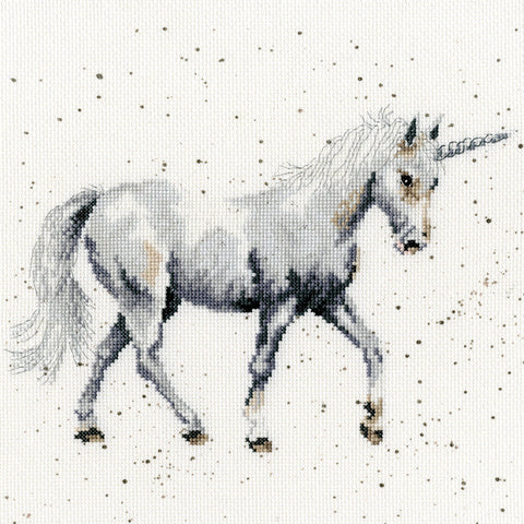 Bothy Threads - Wrendale - Cross Stitch Kit - Believe In Magic - Unicorn