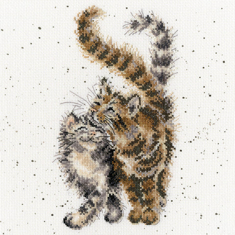 Bothy Threads - Wrendale - Cross Stitch Kit - Feline Good - Cats