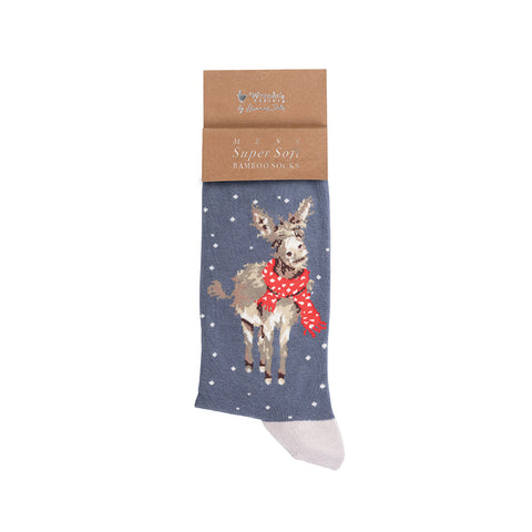 Wrendale - Christmas - Bamboo Socks - Men's One Size 7-11