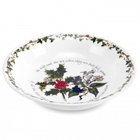The Holly & the Ivy Pasta Bowl 21.5 cm / 8.5"