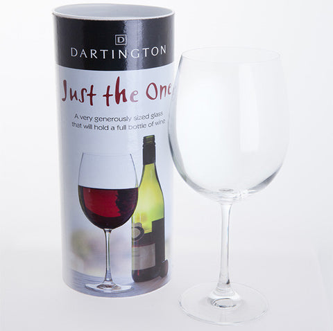 Dartington Crystal - Just the One - Full Bottle Wine Glass