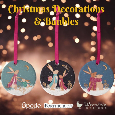 CHRISTMAS DECORATIONS & BAUBLES