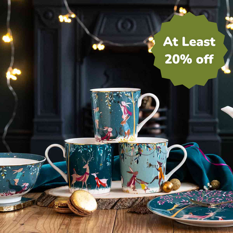 SARA MILLER for Portmeirion WOODLAND TALES