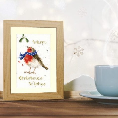 WRENDALE CHRISTMAS CARD CROSS STITCH KITS