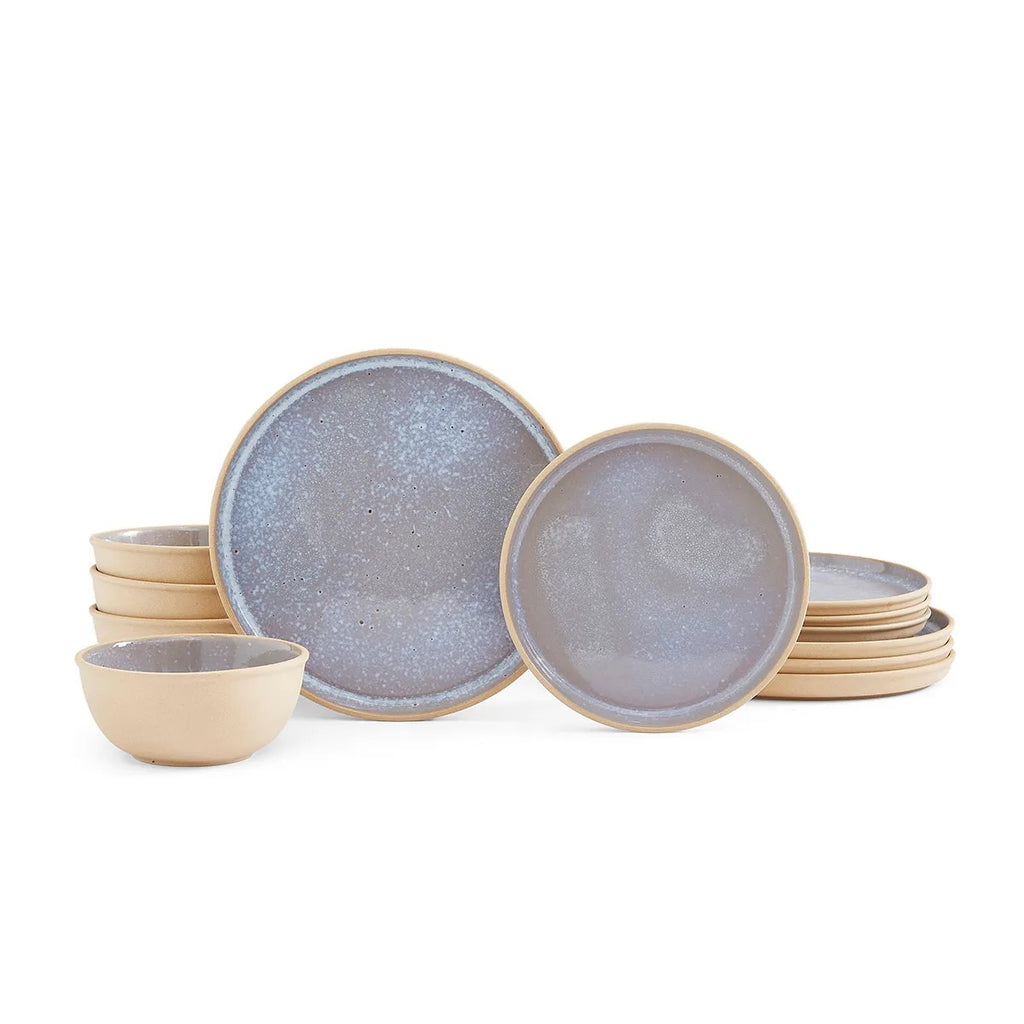 Portmeirion Minerals - 12 Piece Dinner Set - Aqumarine