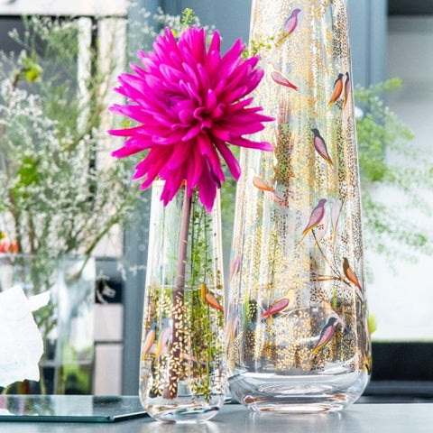 Sara Miller - Chelsea Collection - Small Single Stem Glass Vase