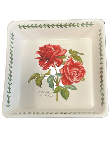 Botanic Garden Deep Square Dish  24cm / 9.5"