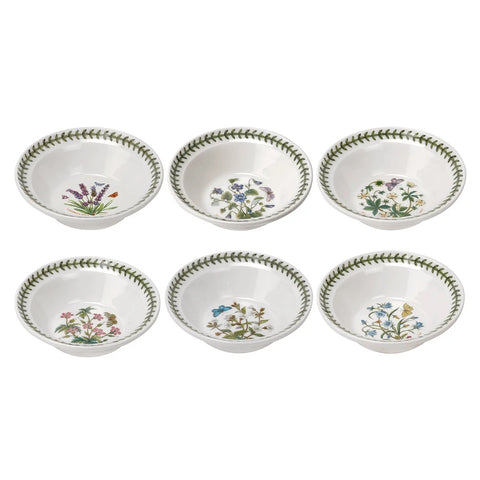 Botanic Garden - Set of 6 Oatmeal / Cereal Bowls