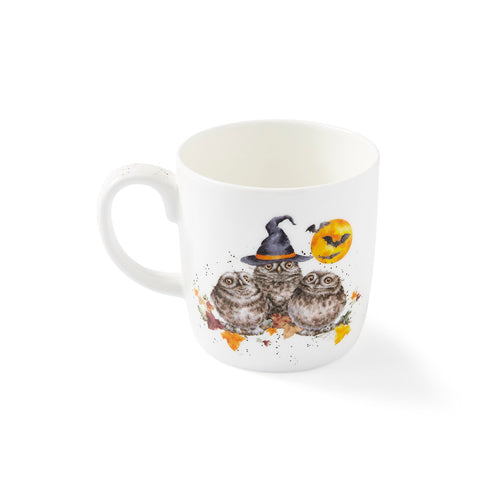 NEW - Wrendale - Halloween - Mug - Happy Owl-o-ween Owl