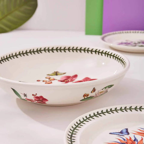 Exotic Botanic Garden Extra Large Low Bowl