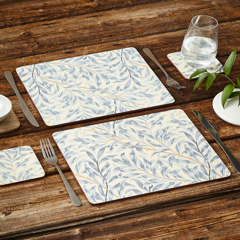 Morris & Co - Placemats - Set of 6 - Willow Bough Blue