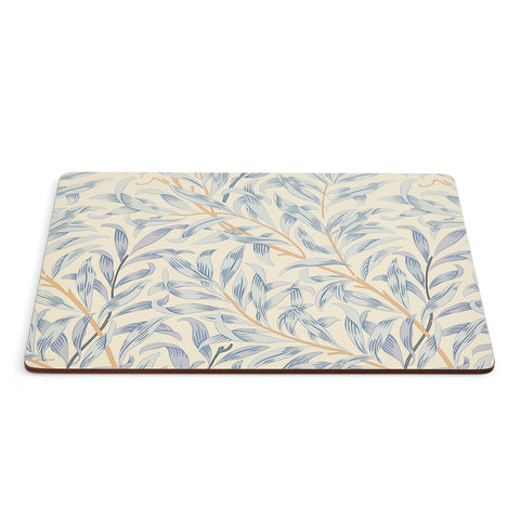 Morris & Co - Extra Large Placemats - Box Set of 4 - Willow Bough Blue